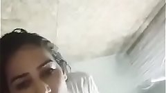 Poonam Pandey taking shower from poonam pandey app