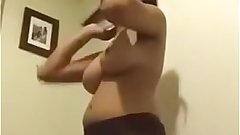 Indian GF nude show