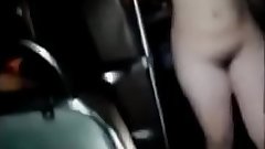 Pole Dance in Bus