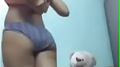 indian teen undressing for her bf