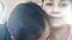 Hot girl kissing lover