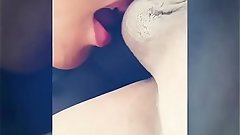 Indian girl sucking balls &_ small cock