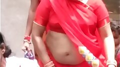 NORTH INDIAN AUNTY NAVEL AND WAIST CARNIVAL VIDEO 9