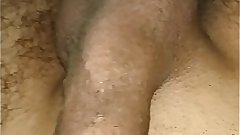 I AM SHAKING MY BLACK COCK FOR MY GF