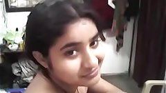 desi sexy young girl at home alone with boyfriend