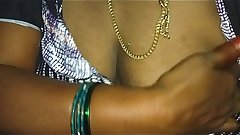 desi indian tamil aunty telugu aunty kannada aunty malayalam aunty hindi bhabhi horny cheating wife vanitha wearing  nighty showing big boobs and shaved pussy lips press hard boobs press nip rubbing pussy masturbation