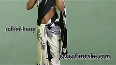 Tamil girl in sexy saree