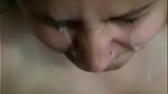 Hot Indian girlfriend giving handjob to boyfriend and hot cumshot