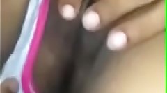 Telugu aunty showing pussy . red inside