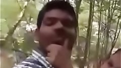 Cute Indian lover having sex at park